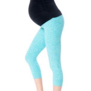 Beyond The Bump What’s Kicking Foldover Crop Leggings